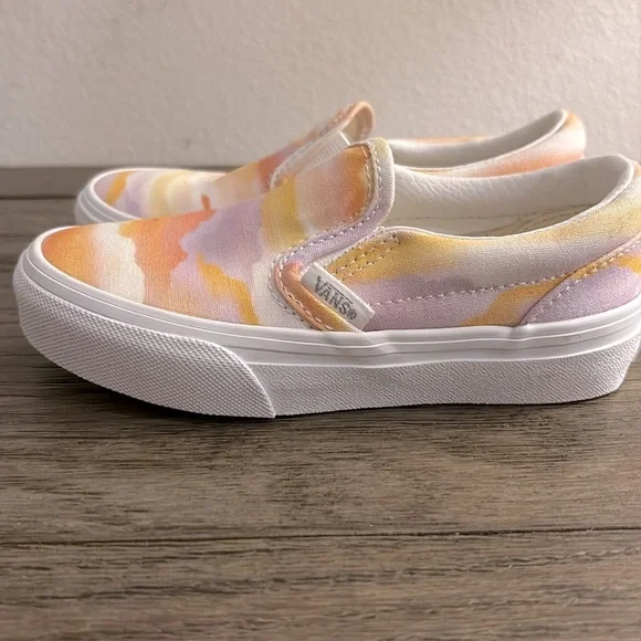 NEW [Vans] Classic Festival Dream Slip-On Casual Sneakers Kids Girls Sz 10.5 - Picture 9 of 15